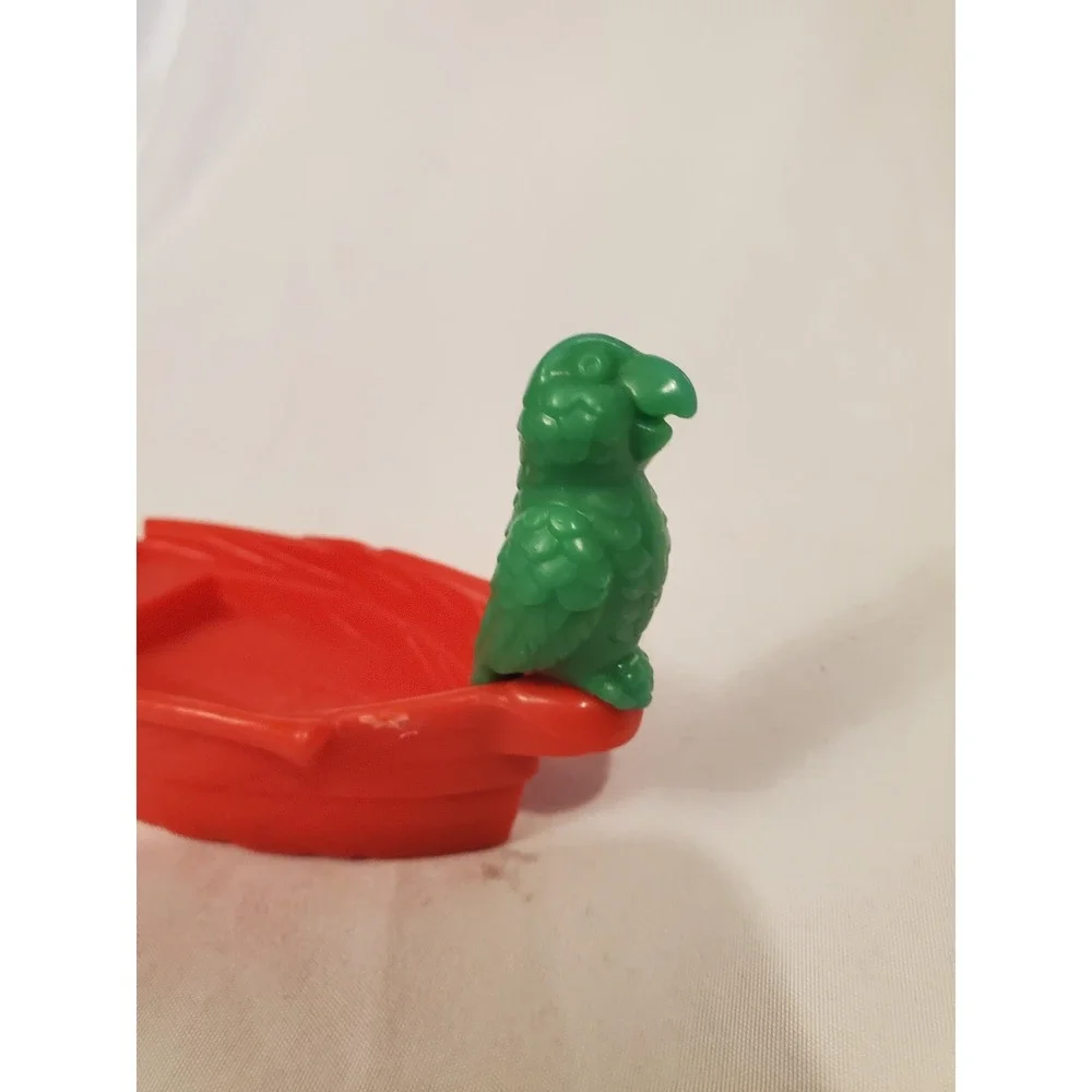 Fisher Price Great Adventures Pirate Island 1995 Boat With Parrot‎